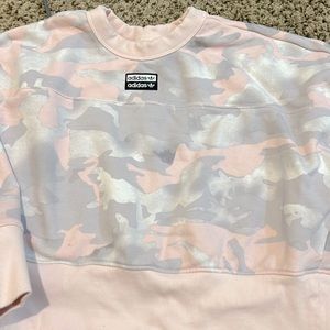 Adidas cropped sweatshirt